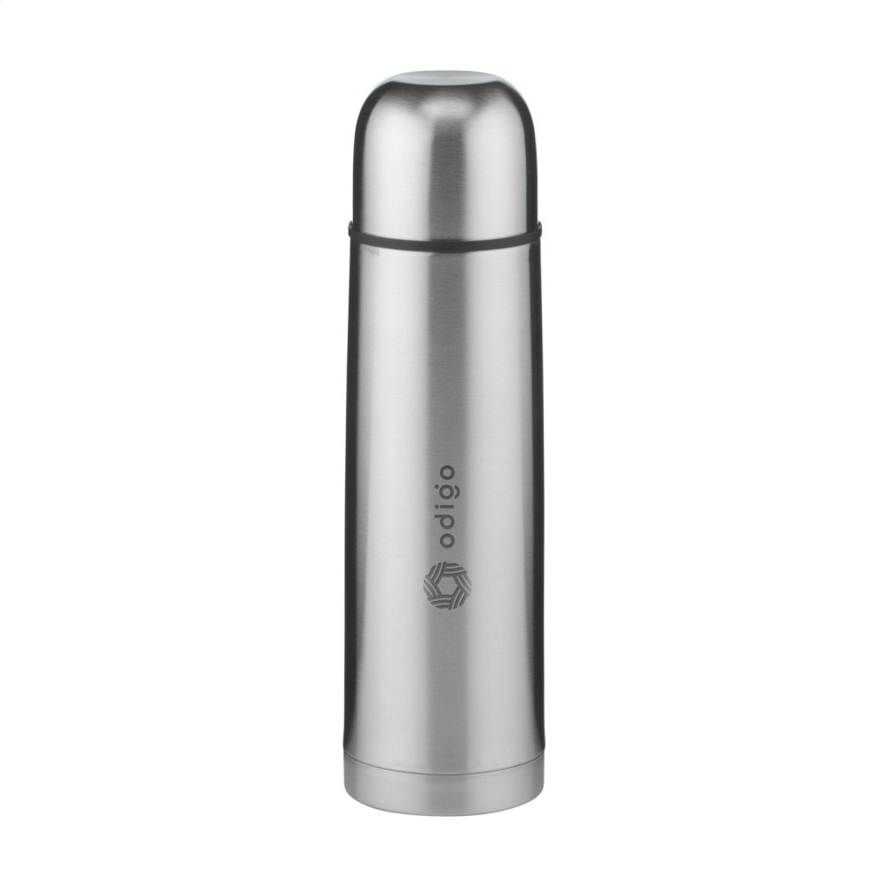 Logo trade business gifts image of: Thermotop Midi RCS Recycled Steel 500 ml thermo bottle