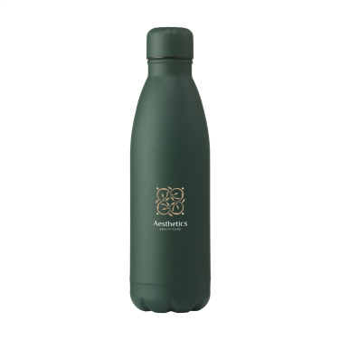 Logo trade promotional merchandise picture of: Topflask Premium RCS Recycled Steel drinking bottle