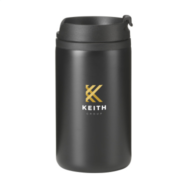 Logo trade promotional giveaways picture of: Thermo Can RCS Recycled Steel 300 ml thermo cup