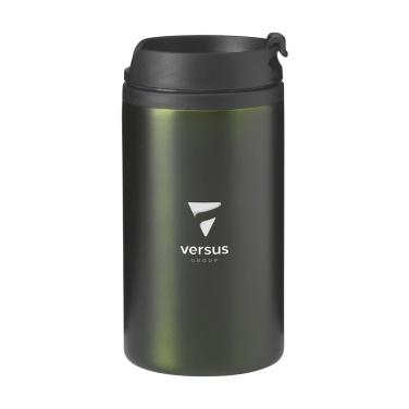 Logo trade promotional gifts image of: Thermo Can RCS Recycled Steel 300 ml thermo cup