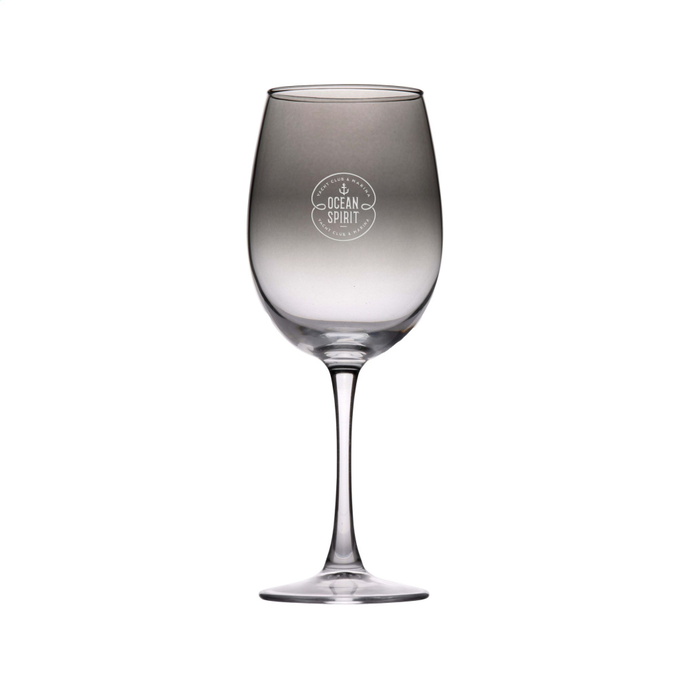 Logotrade advertising products photo of: Smokey Wine Glass 360 ml