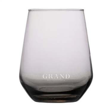 Logotrade promotional product image of: Smokey Water Glass 450 ml