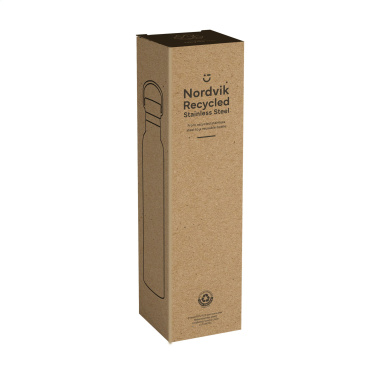 Logo trade promotional gift photo of: Nordvik RCS Recycled Steel 750 ml