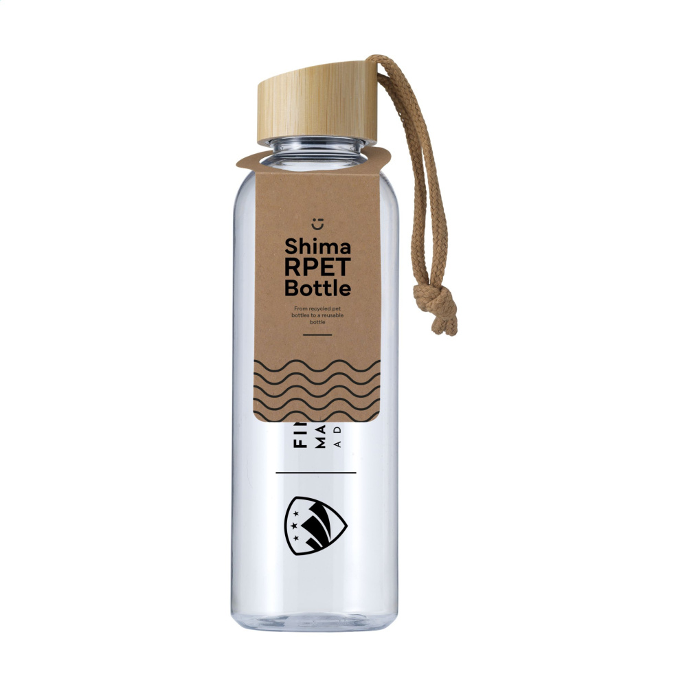 Logo trade promotional giveaway photo of: Shima GRS RPET Bottle 680 ml water bottle