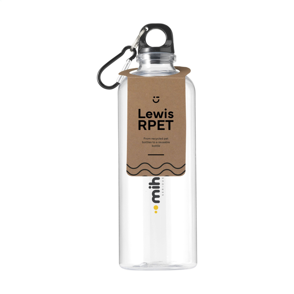 Logotrade promotional gift picture of: Lewis GRS RPET Bottle 630 ml water bottle