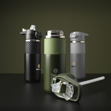 Logo trade promotional merchandise image of: Lynn RCS Recycled Steel Bottle 500 ml