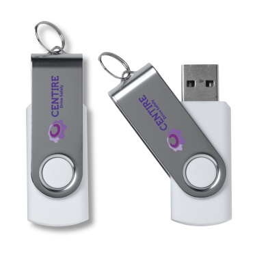 Logo trade advertising products image of: USB Twist from stock 4 GB