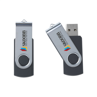 Logo trade advertising products image of: USB Twist 4 GB