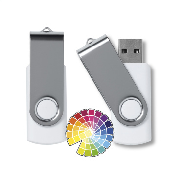 Logo trade corporate gifts image of: USB Twist 16 GB