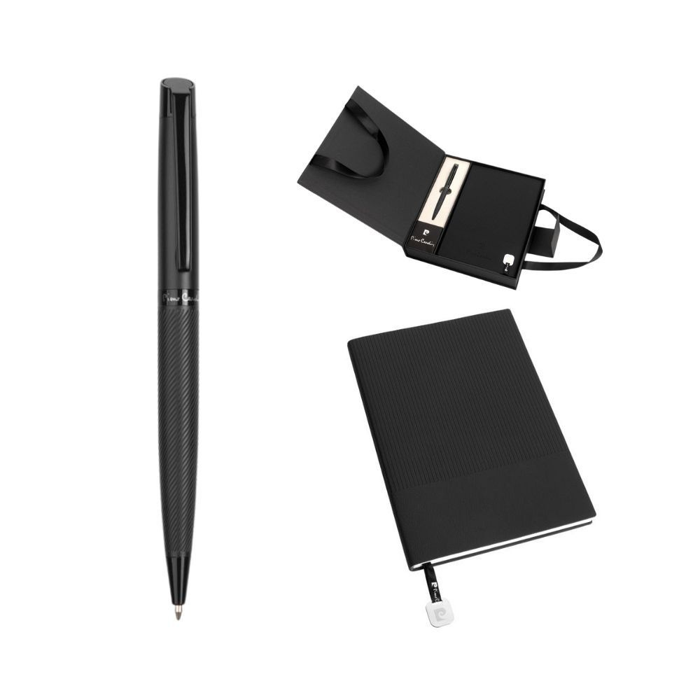 Logo trade promotional giveaways picture of: Set of notebook and pen CHANTAL Pierre Cardin