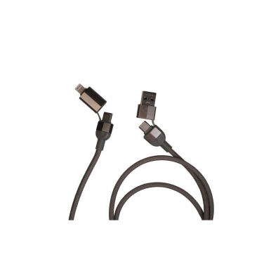 Logo trade advertising products picture of: Charging cable with data transfer DONNES Pierre Cardin