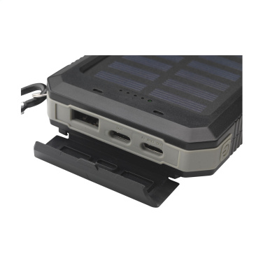 Logotrade promotional product picture of: Trail RCS Solar Charger Compass 8000