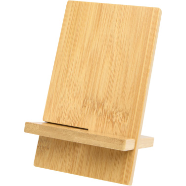 Logotrade corporate gift image of: Ceibo detachable bamboo phone stand