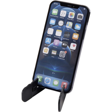 Logotrade advertising products photo of: Buna recycled plastic foldable tablet and phone stand