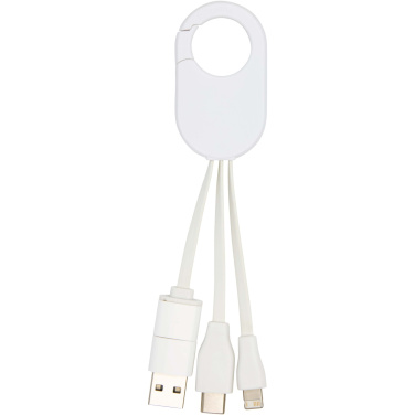 Logotrade promotional merchandise image of: Troop 4-in-1 recycled plastic charging cable