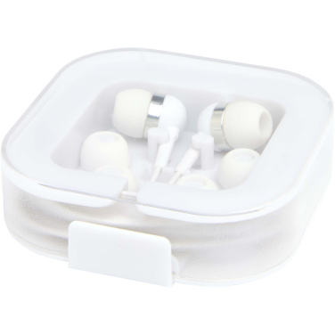 Logotrade promotional merchandise picture of: Baekdu wired Type-C headset with recycled plastic storage box