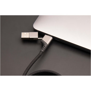 Logotrade corporate gifts photo of: SCX.design C52 100W 4-in-1 rPET magnetic ultra fast charging cable 