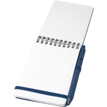 Logotrade promotional giveaways photo of: Thalaasa A6 hard cover ocean-bound notebook with ballpoint pen (black ink)