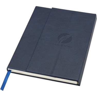 Logotrade promotional giveaways photo of: Alejandra A5 recycled plastic hard cover notebook