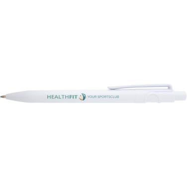 Logotrade promotional item image of: Unica recycled plastic ballpoint pen (blue ink)