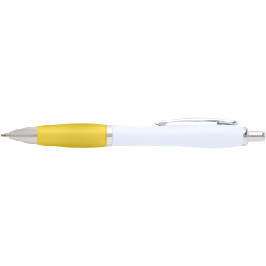 Logo trade promotional product photo of: Nash recycled plastic ballpoint pen (blue ink)