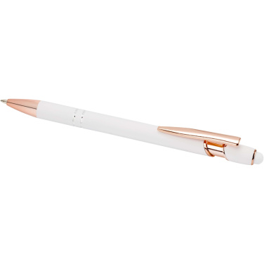 Logo trade advertising products picture of: Nanna ballpoint pen with rose gold finish (blue ink)