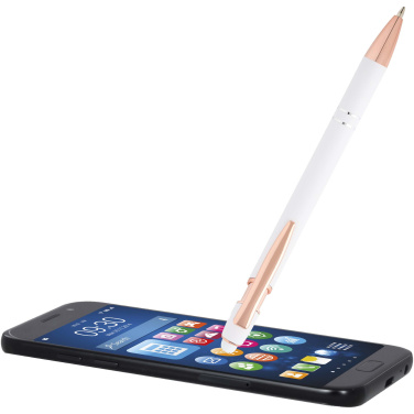 Logotrade advertising products photo of: Nanna ballpoint pen with rose gold finish (blue ink)