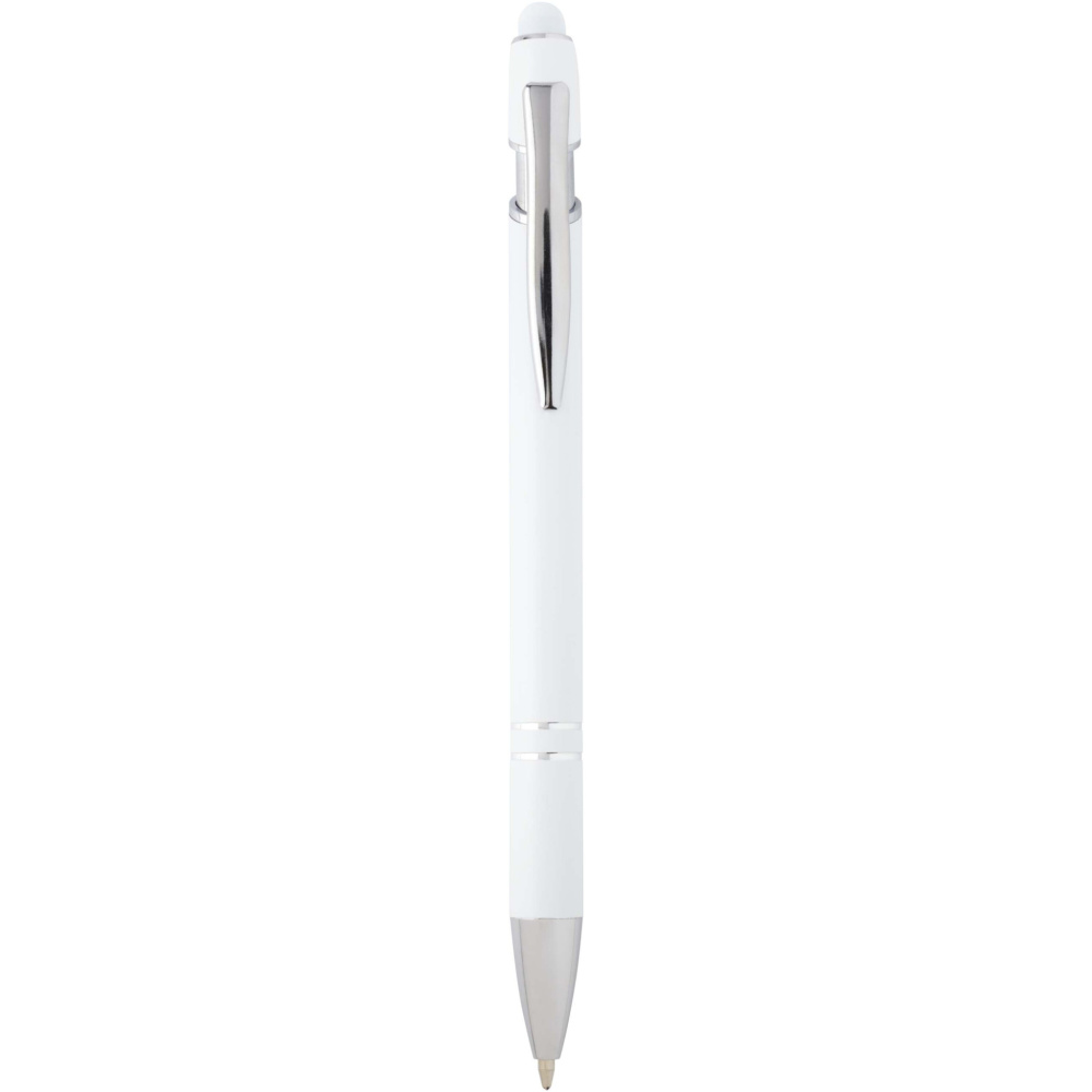 Logotrade corporate gift image of: Kish ballpoint pen with silver finish (blue ink)
