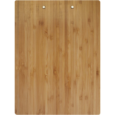 Logo trade promotional products image of: Tavula bamboo clipboard