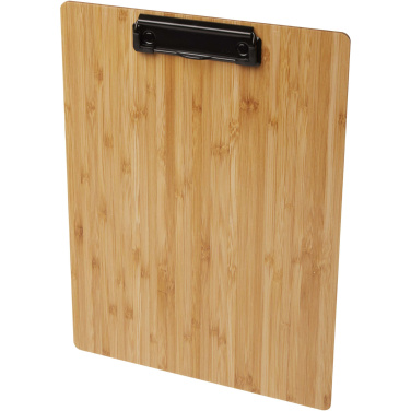 Logo trade promotional items picture of: Tavula bamboo clipboard