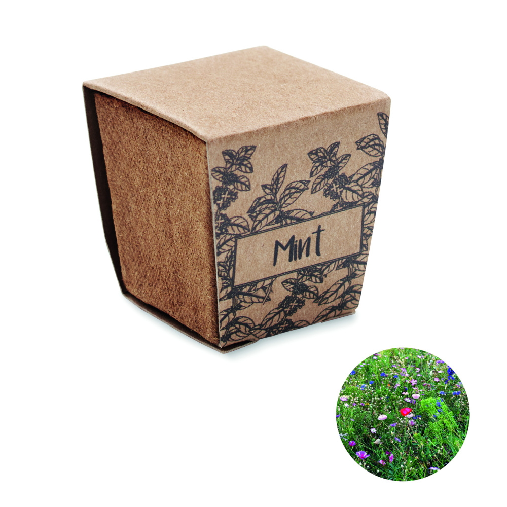 Logo trade promotional items picture of: Mint seeds growing kit