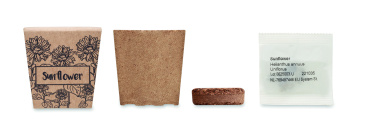 Logo trade promotional product photo of: Sunflower growing kit