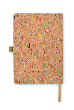 Logotrade promotional giveaways photo of: A5 cork coloured notebook