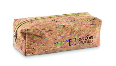 Logotrade business gifts photo of: Coloured cork pencil case