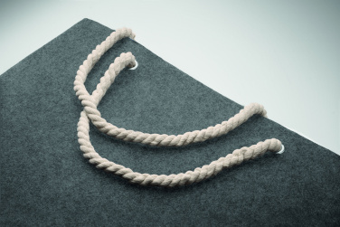 Logotrade promotional giveaway picture of: RPET felt beach bag