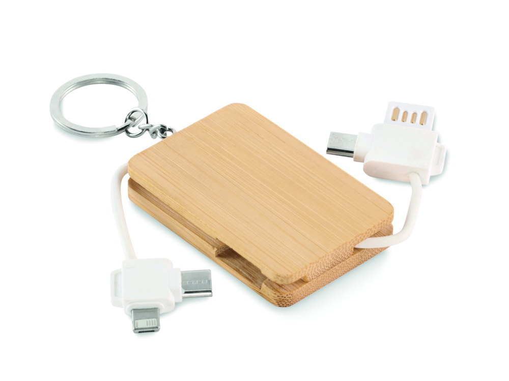 Logotrade corporate gifts photo of: Key ring charging cable