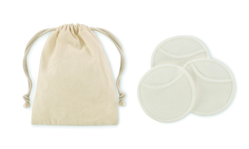 Logo trade corporate gifts picture of: Reusable face cleaning pad set