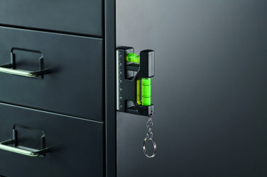 Logo trade promotional gift photo of: Magnetic level ABS key ring