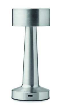 Logo trade corporate gifts image of: Rechargeable iron table lamp