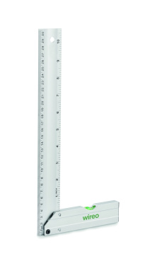 Logo trade promotional items picture of: Aluminium level ruler 30 cm