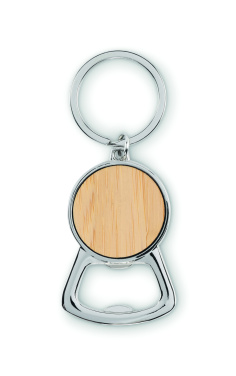 Logo trade promotional products image of: Recycled aluminium key ring