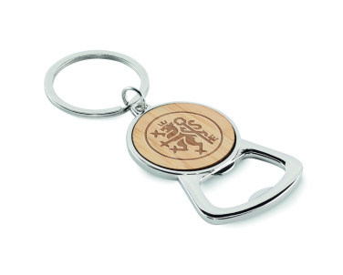 Logo trade advertising product photo of: Recycled aluminium key ring