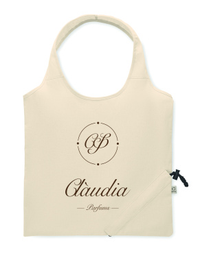 Logo trade business gifts image of: Foldable shopping bag 140 gr/m²