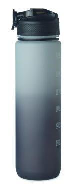 Logotrade advertising product image of: Sports water bottle RPET 1L