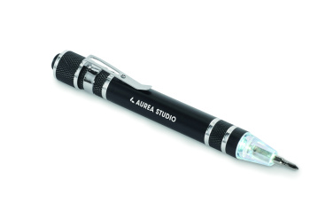 Logotrade promotional giveaways photo of: recycled multi tool pen