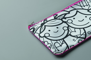 Logo trade promotional item photo of: Pencil case with markers