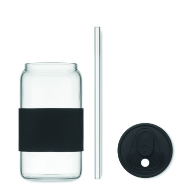 Logo trade promotional merchandise picture of: High borosilicate tumbler 550ml