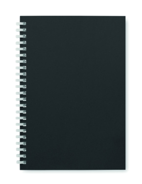 Logo trade promotional product photo of: A5 recycled carton notebook