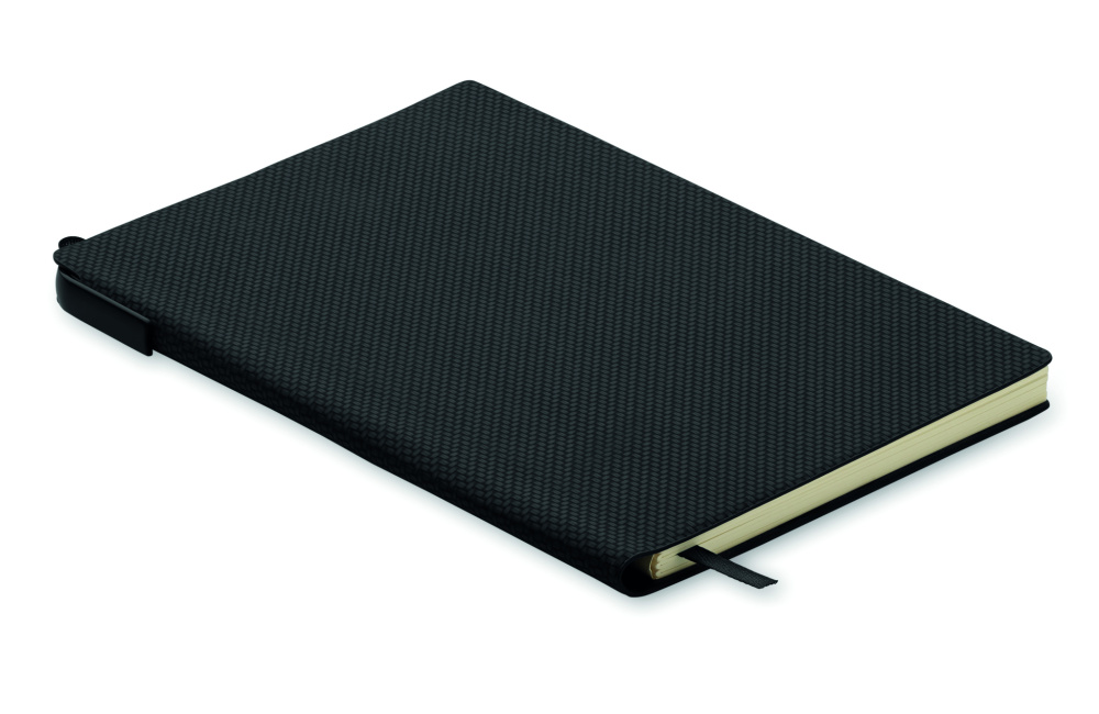 Logo trade corporate gifts image of: A5 PU notebook with pen