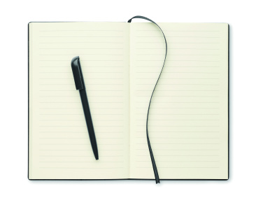 Logo trade corporate gifts picture of: A5 PU notebook with pen